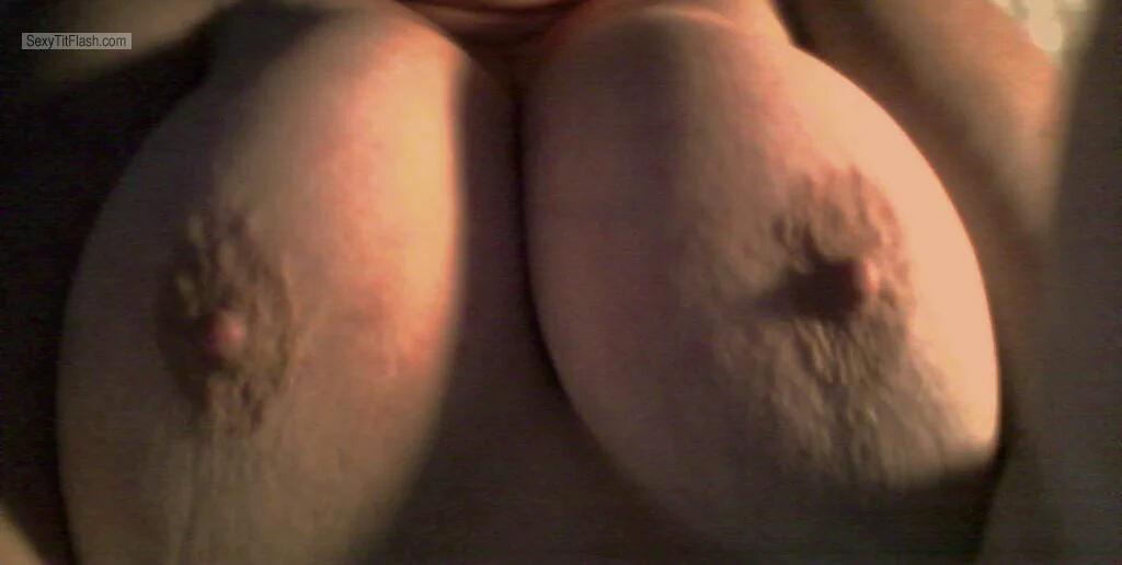 Tit Flash: My Big Tits - Topless Bustyboobiebabe from Canada